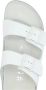 Birkenstock Witte Leren Platte Sandalen White Heren - Thumbnail 4