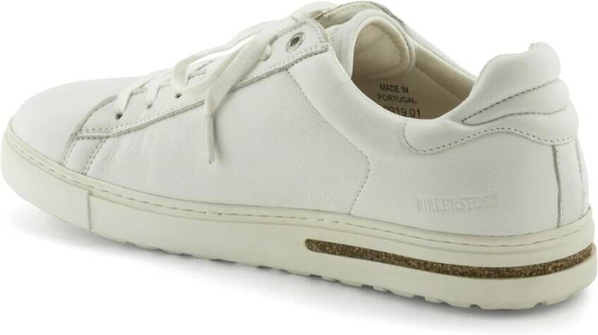 Birkenstock Witte platte casual sneakers White Heren