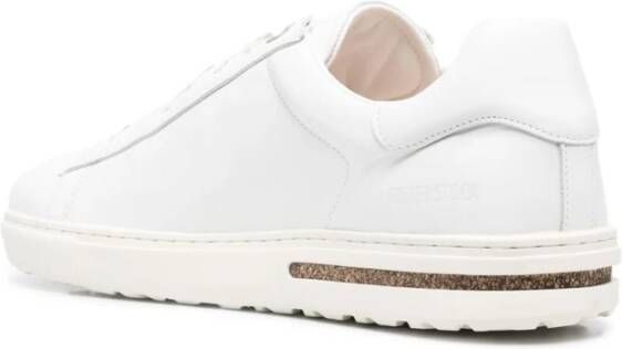 Birkenstock Witte Platte Schoenen White Heren