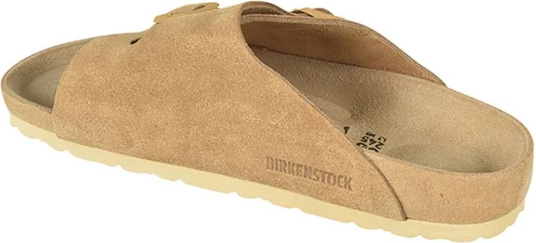 Birkenstock Witte Sandalen voor Zomerse Outfits Brown Unisex