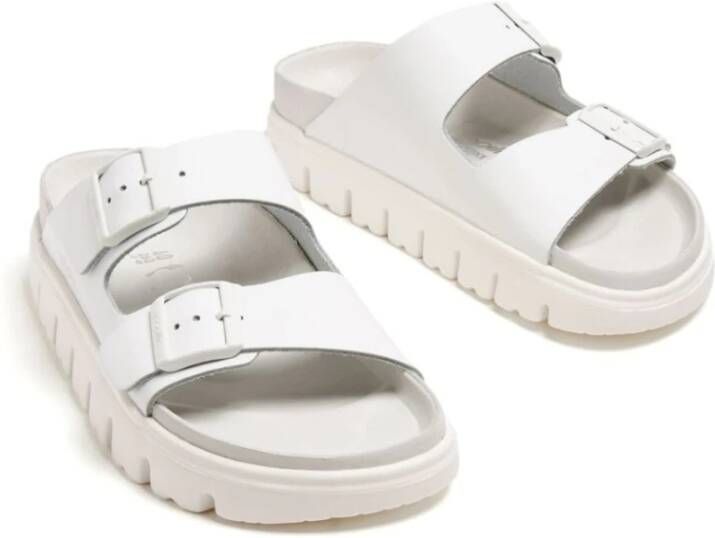 Birkenstock Witte Sandalen voor Zomerse Outfits White Dames