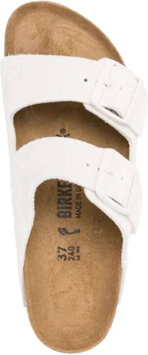 Birkenstock Witte Sandalen voor Zomerse Outfits White Dames