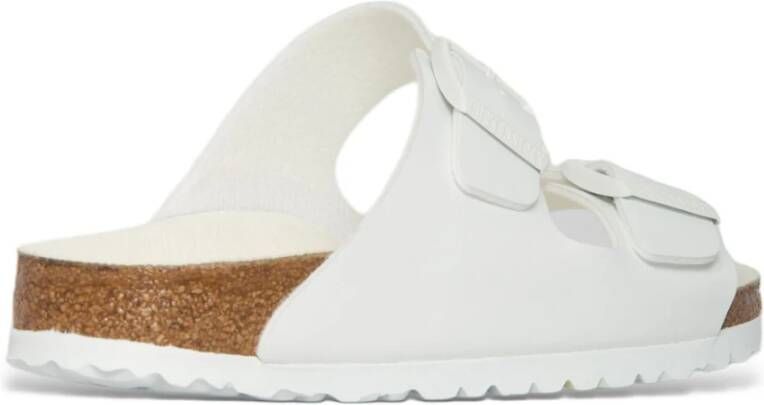 Birkenstock Witte Triple Strap Sandalen White Heren