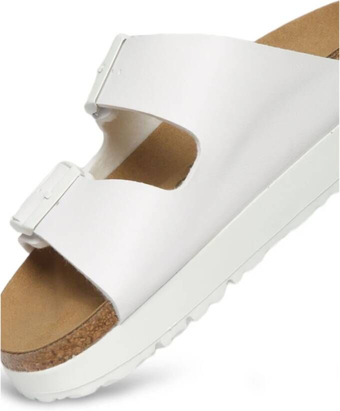 Birkenstock Witte vegan sandalen Stijlvol model White Dames