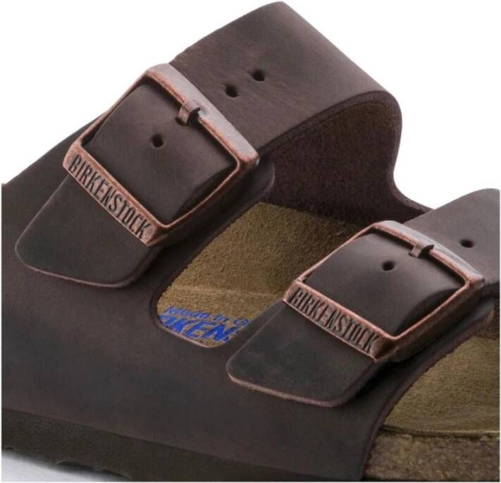 Birkenstock Zachte Sandaal met Verstelbare Bandjes Brown Heren