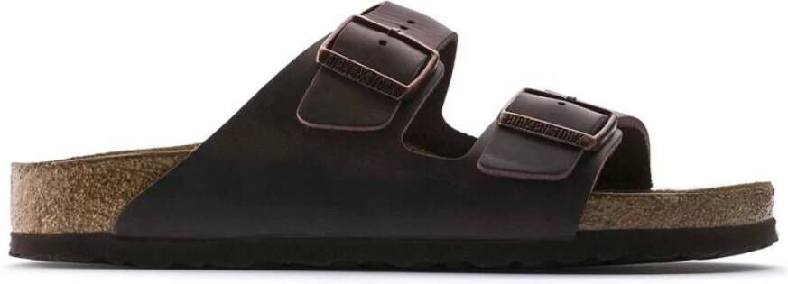 Birkenstock Zachte Sandaal met Verstelbare Bandjes Brown Heren