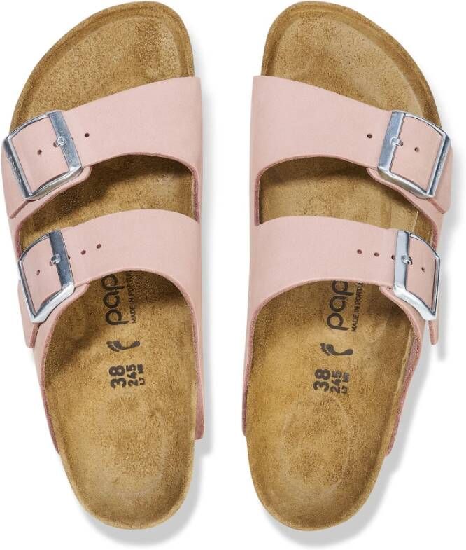 Birkenstock Zachtroze Platform Sandaal Pink Dames