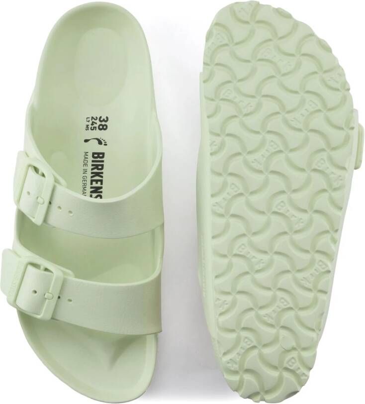 Birkenstock Zomercomfort Slides Green Heren