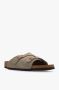 Birkenstock Zurich Slippers Taupe Narrow fit | Taupe | Suède - Thumbnail 4