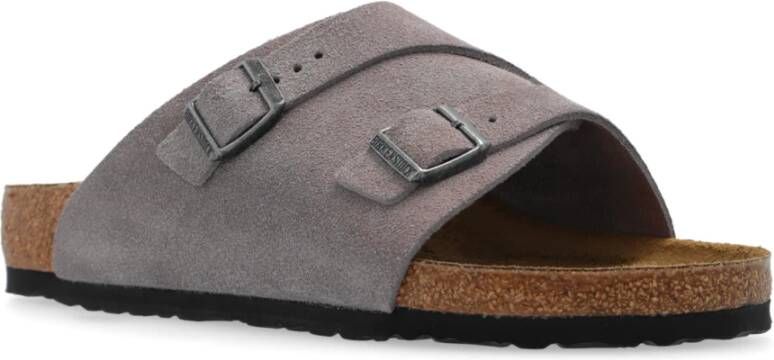 Birkenstock Zurich BS Slides Purple Heren