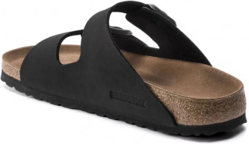 Birkenstock Zwarte Anatomische Sandalen Black Heren