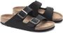 Birkenstock Zwarte Anatomische Sandalen Black Heren - Thumbnail 5