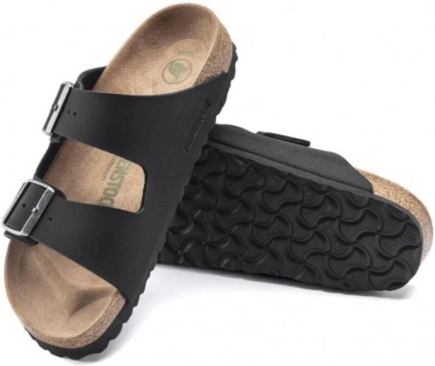 Birkenstock Zwarte Anatomische Sandalen Black Heren