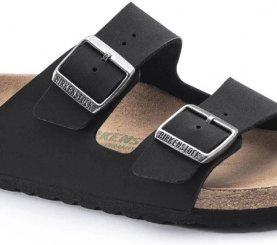 Birkenstock Zwarte Anatomische Sandalen Black Heren