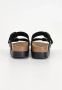 Birkenstock Zwarte Logo Sandalen Gesp Sluiting Rubberen Zool Black Dames - Thumbnail 21