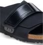 Birkenstock Kyoto Sandalen Zwart Velours Leer Black Dames - Thumbnail 30