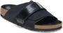 Birkenstock Kyoto Sandalen Zwart Velours Leer Black Dames - Thumbnail 26