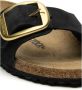 Birkenstock Zwarte Madrid Big Buckle Sandalen Black Dames - Thumbnail 4