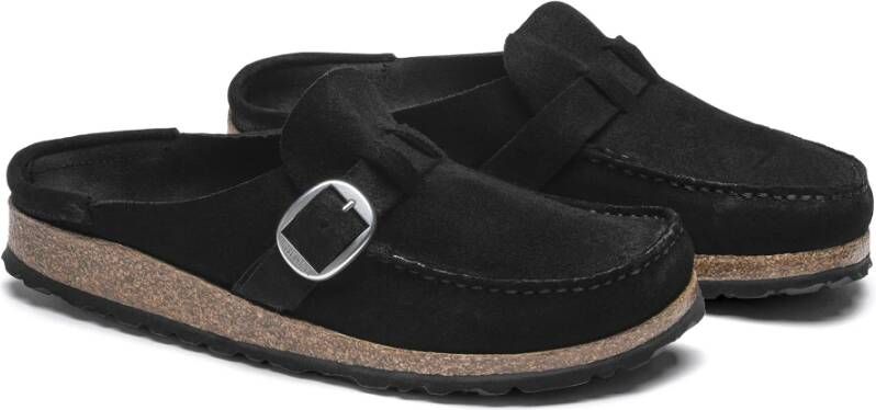 Birkenstock Zwarte Sandalen Bucley Stijl Black Dames