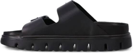 Birkenstock Zwarte Sandalen voor Mannen en Vrouwen Black Dames