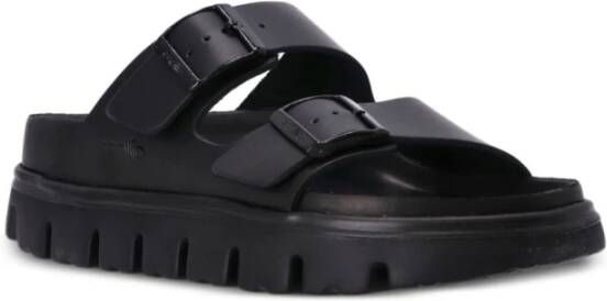 Birkenstock Zwarte Sandalen voor Mannen en Vrouwen Black Dames