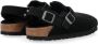 Birkenstock Zwarte Shearling Suède Laarzen Black Dames - Thumbnail 3