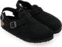 Birkenstock Zwarte Shearling Suède Laarzen Black Dames - Thumbnail 4