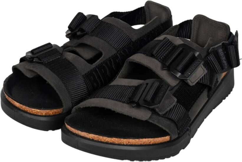 Birkenstock Zwarte Shinjuku Sandaal Stijlvol Ontwerp Black Heren