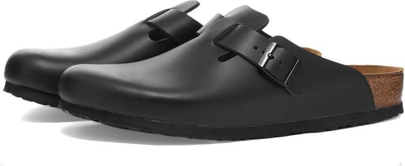 Birkenstock Zwarte Smalle Sandalen Black Dames