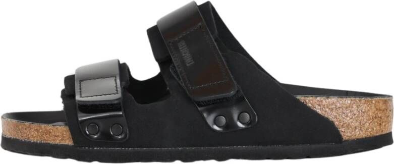 Birkenstock Zwarte Uji Sandalen Black Dames