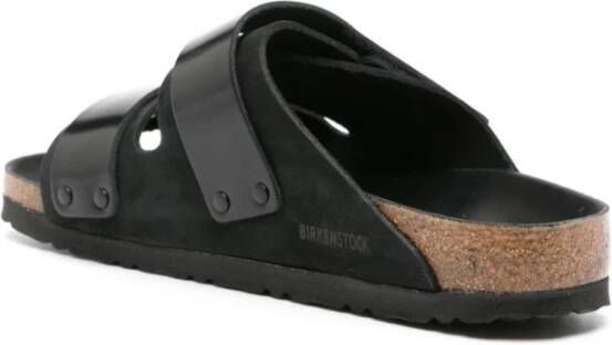 Birkenstock Zwarte UJI Sandalen Black Dames