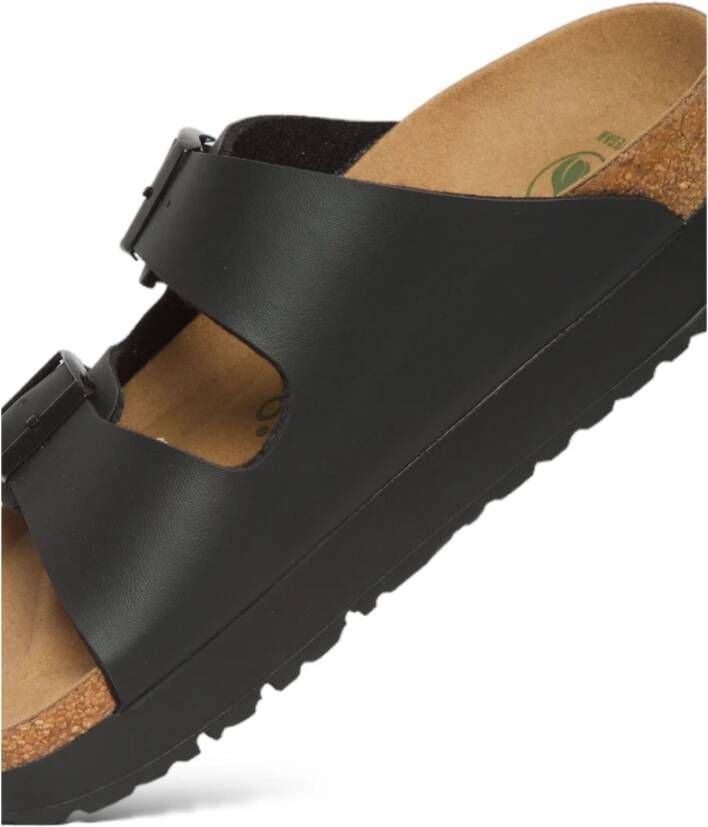 Birkenstock Zwarte Vegan Sandalen Arizona Stijl Black Dames