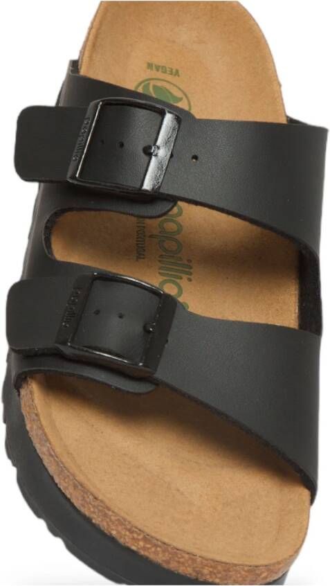 Birkenstock Zwarte Vegan Sandalen Arizona Stijl Black Dames