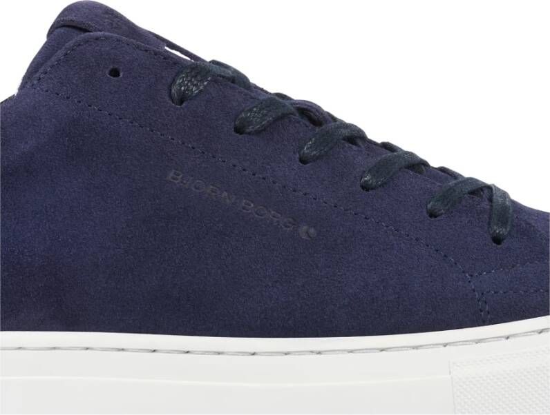 Björn Borg Sl100 SUE Lage Sneaker Blauw Heren