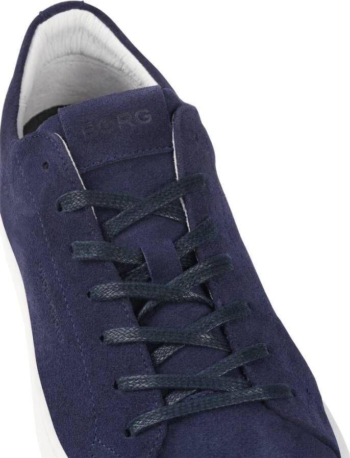 Björn Borg Sl100 SUE Lage Sneaker Blauw Heren