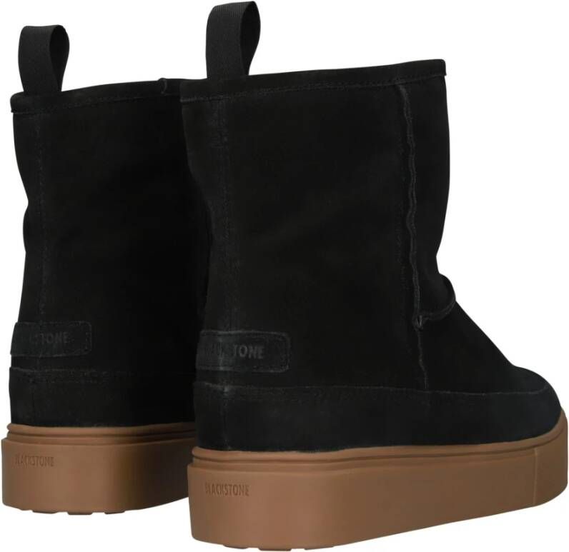 Blackstone Aput Nuka Black Sneaker (mid) Black Dames