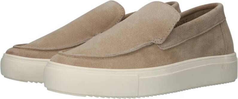 Blackstone Barron Lemon Pepper Slip-ons Beige Dames