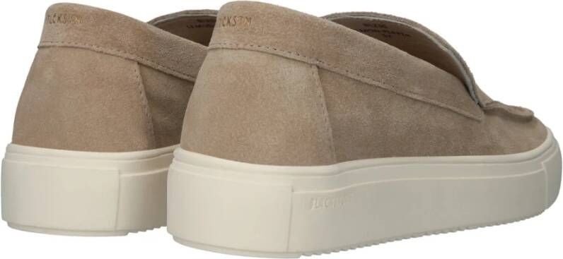 Blackstone Barron Lemon Pepper Slip-ons Beige Dames