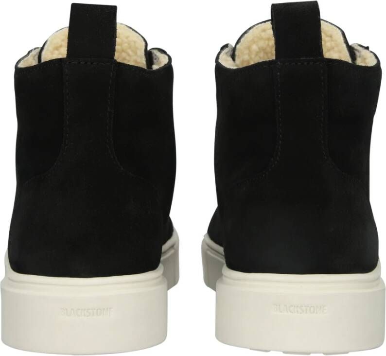 Blackstone Black Sneaker (high) Black Heren