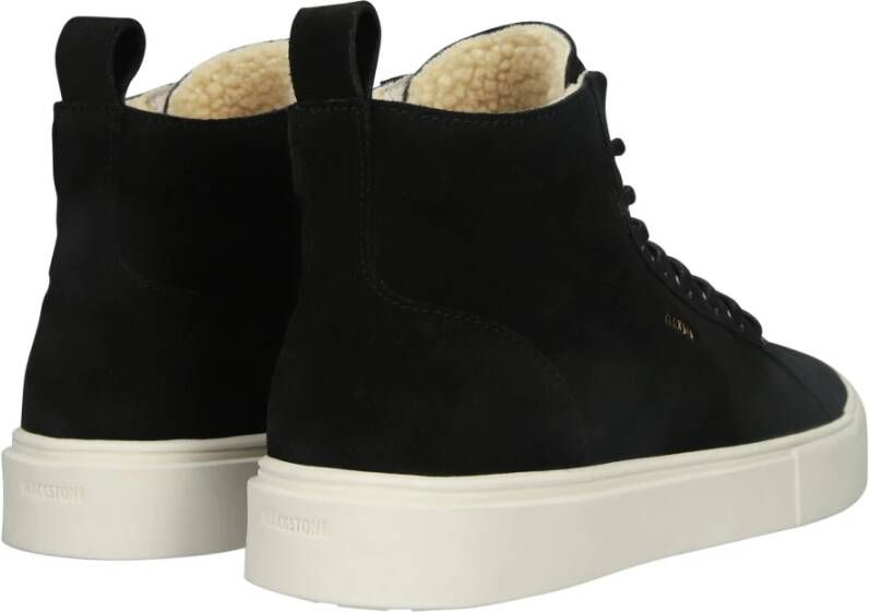 Blackstone Black Sneaker (high) Black Heren