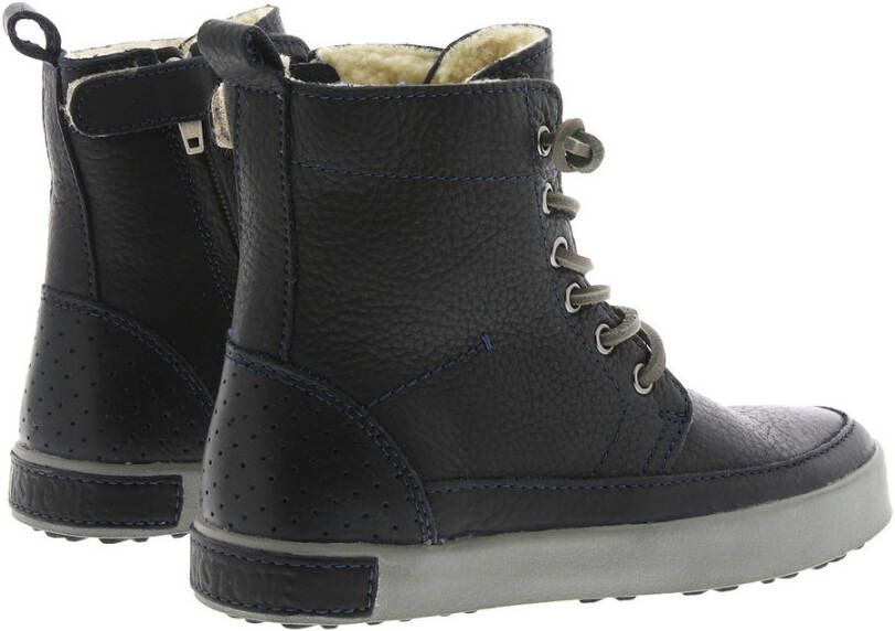 Blackstone Ck01 Dark Indigo Original Boots Teddy Blauw Unisex