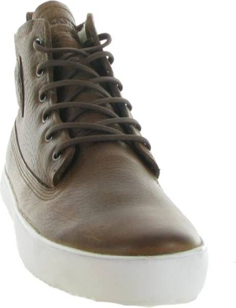 Blackstone Colbert Schoenen in Zwart Steen Brown Heren