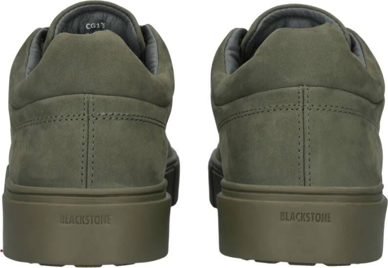 Blackstone Crag Colton Ivy Green Sneaker (mid) Green Heren