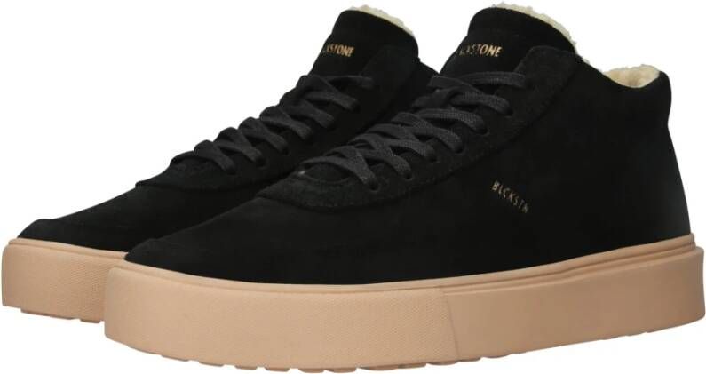 Blackstone Crag Eska MID Black Sneaker (mid) Black Dames