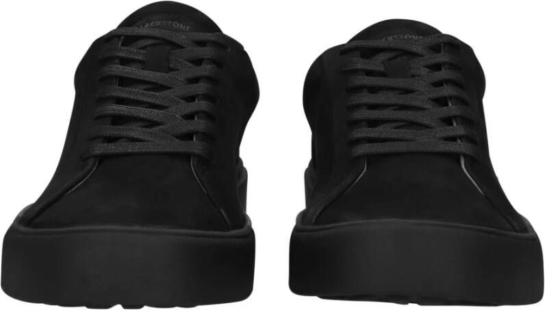 Blackstone Crag Finn LOW Black Sneaker (low) Black Heren