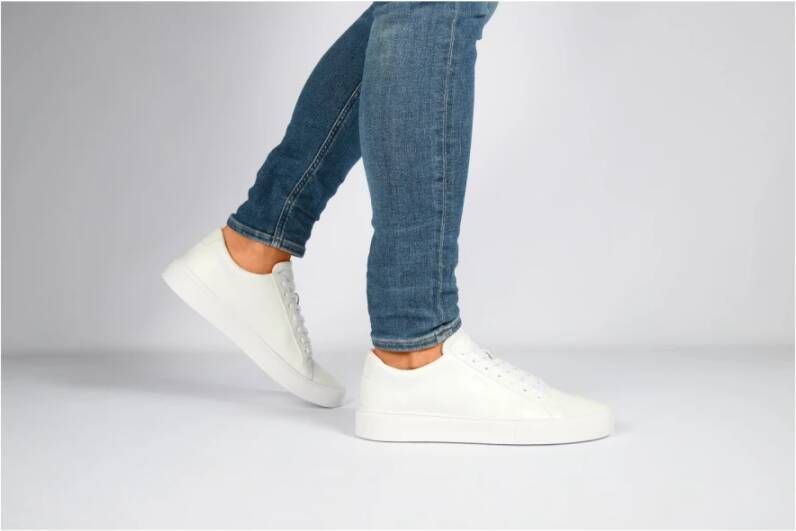 Blackstone Crag Finn LOW White Sneaker (low) White Heren