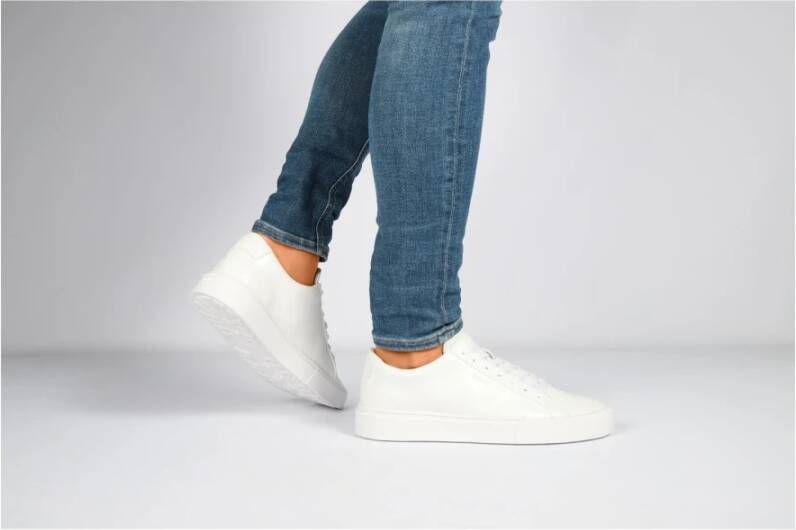 Blackstone Crag Finn LOW White Sneaker (low) White Heren