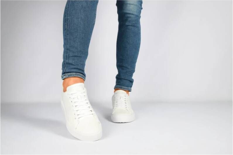 Blackstone Crag Finn LOW White Sneaker (low) White Heren