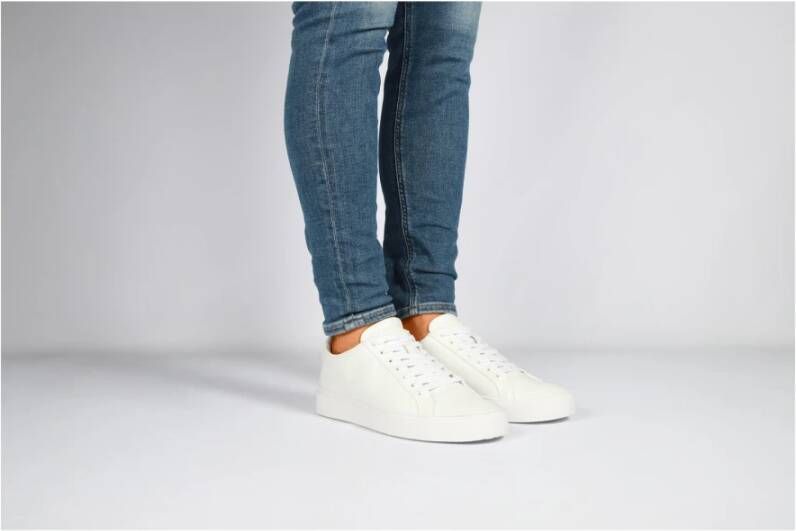 Blackstone Crag Finn LOW White Sneaker (low) White Heren