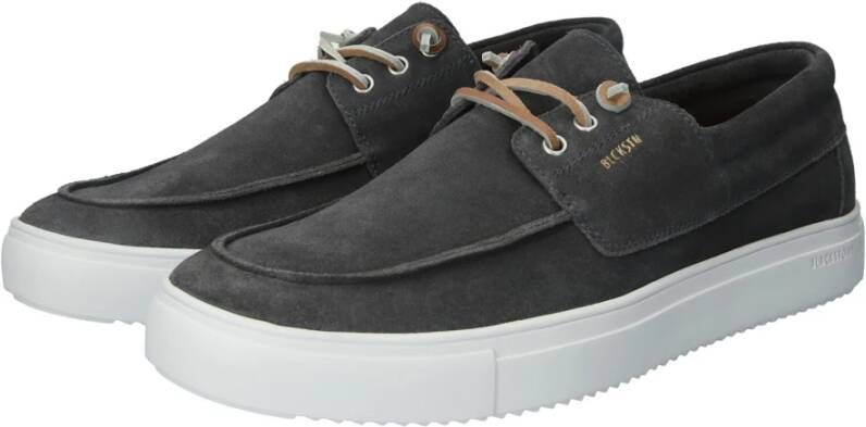 Blackstone Klassieke Mocassin Schoenen Blue Heren